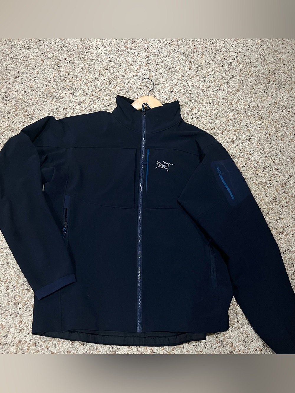 Arc’teryx Gamma MX Jacket Men’s L Navy Excellent Condition